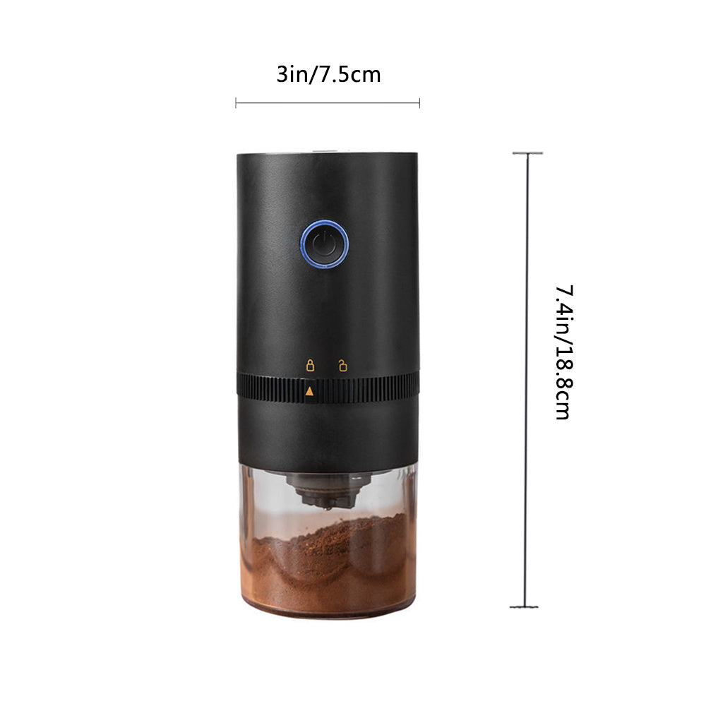 1pc Portable Electric Grinder Grinding Bean Coffee Machine USB Rechargeable Electric Coffee Machine Grinding Small