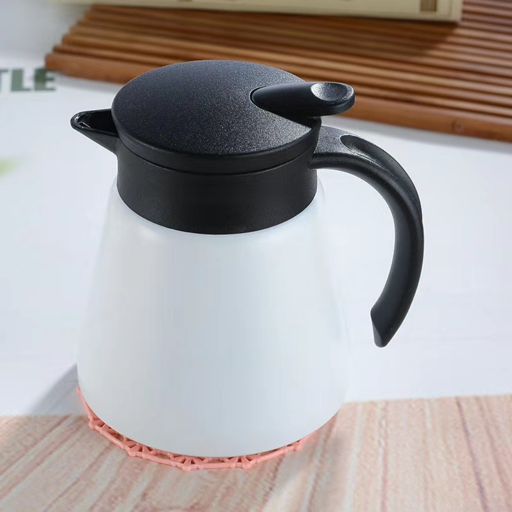304 Stainless Steel Coffee Thermos Vacuum Insulated Household Small Portable Kettle With Handle To Keep Cold