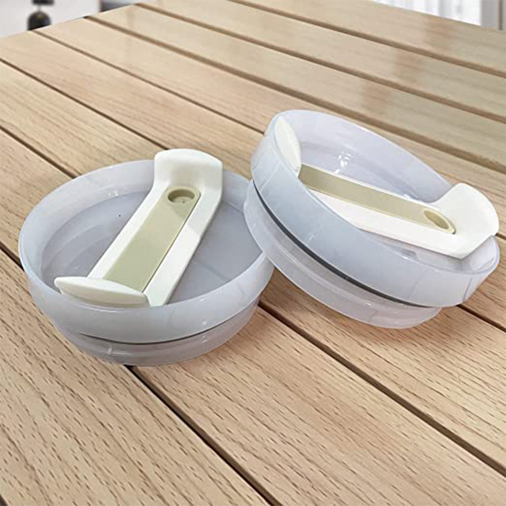 Second Generation 40oz Ice Buster Cup Lid Insulated Coffee Pot Plastic Lid Stainless Steel Insulated Cup Lid Double Handle Car Cup Lid