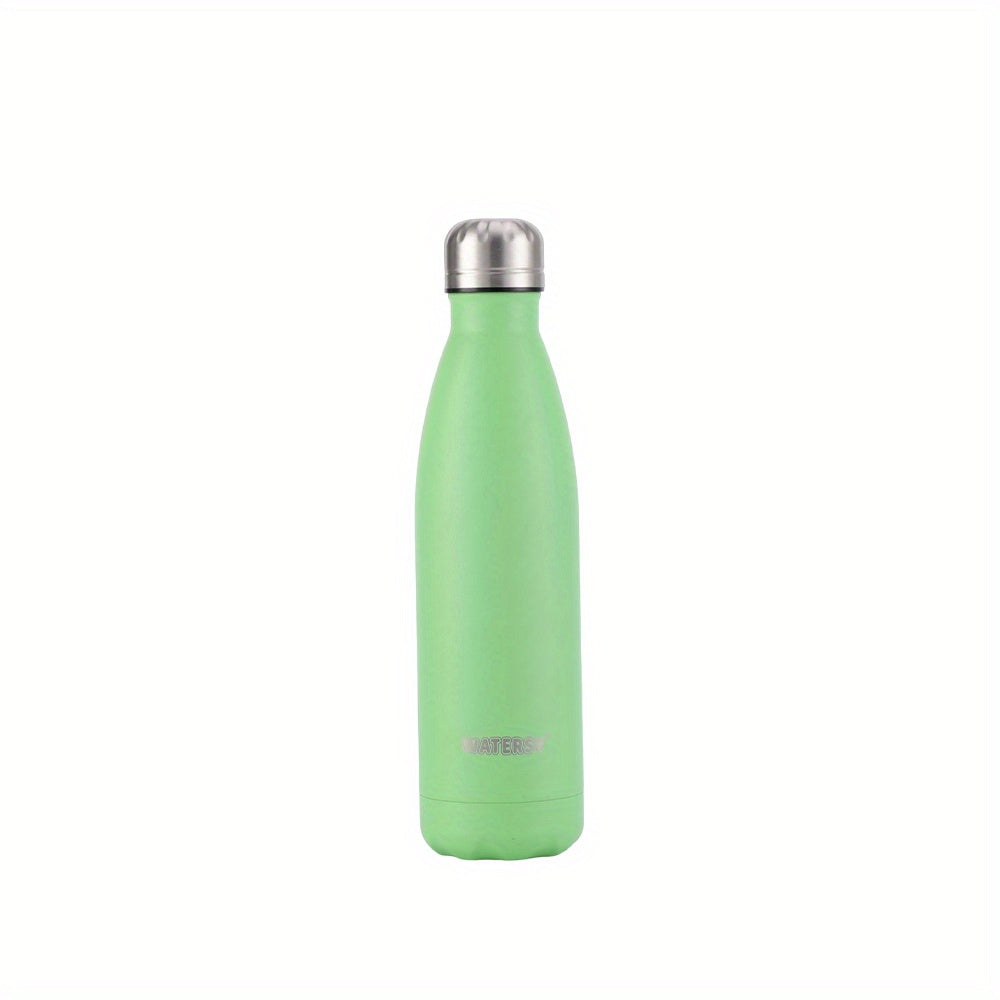 1pc Insulated Water Bottles -17oz\u002F500ml, Stainless Steel Water Bottles, Sports Water Bottles Keep Cold For 24 Hours And Hot For 12 Hours, Water Bottle For School