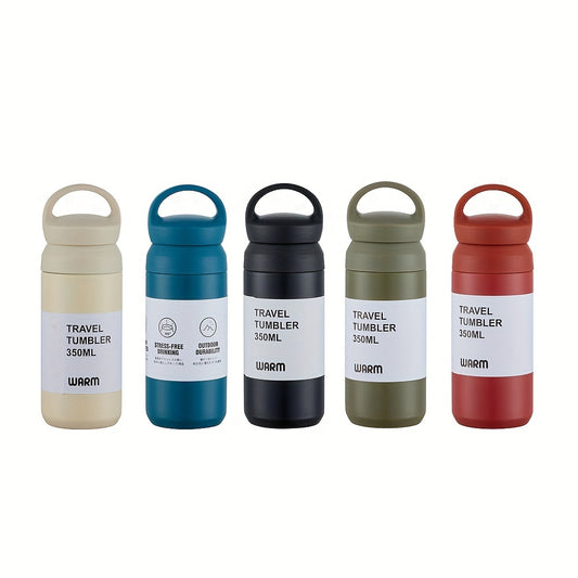 Vacuum Coffee Cup, 12oz\u002F350ML Reusable Leakproof Double Layers Vacuum Cup, Stainless Steel Eco-Friendly Coffee Mug, For Hot Coffee Tea And Cold Drinks, Travel Accessories, Home Kitchen Items, Birthday Gifts
