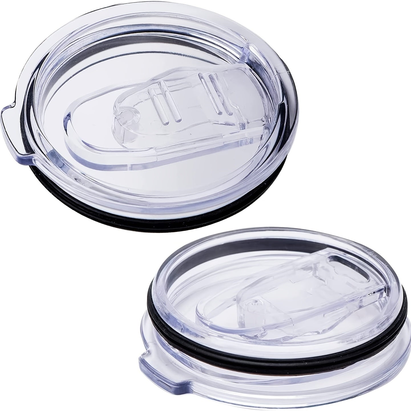 2pcs Spill-Proof Water Sealing Cover for 20\u002F10 Oz Tumbler - 3.3 Inch Diameter Replacement Lid with Benefits of Leak-Proof Design