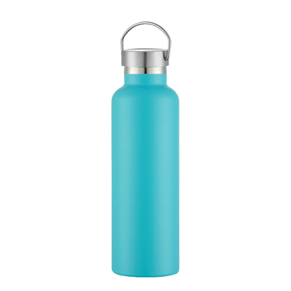 1pc 25oz Insulated Water Bottle - Double Wall Vacuum Stainless Steel, Leak Proof, Hot & Cold Drinks, Ideal for Outdoor Sports, Camping, Biking