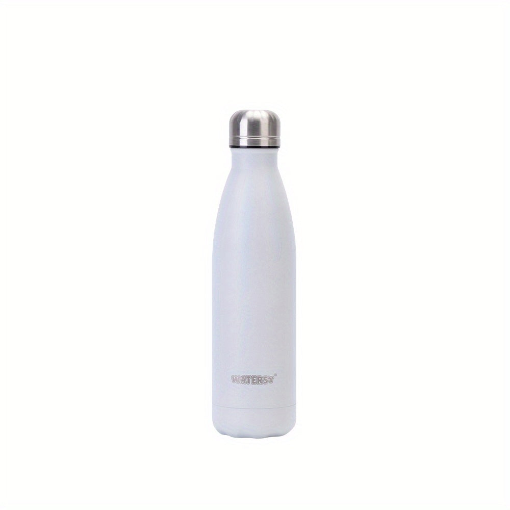 1pc Insulated Water Bottles -17oz\u002F500ml, Stainless Steel Water Bottles, Sports Water Bottles Keep Cold For 24 Hours And Hot For 12 Hours, Water Bottle For School