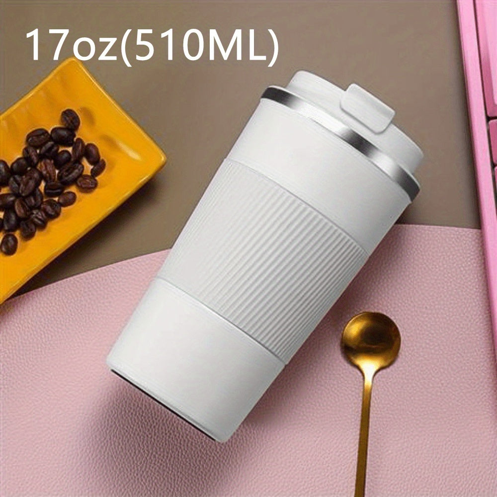 Coffee Insulating Cup Stainless Steel Cold Insulating Cup Vacuum Cup Outdoor Portable Car Carrying 304 Water Cup Coffee Cup 380ml And 510ml