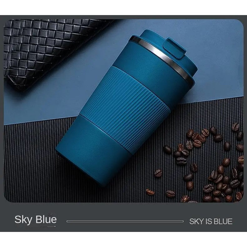 Coffee Insulating Cup Stainless Steel Cold Insulating Cup Vacuum Cup Outdoor Portable Car Carrying 304 Water Cup Coffee Cup 380ml And 510ml