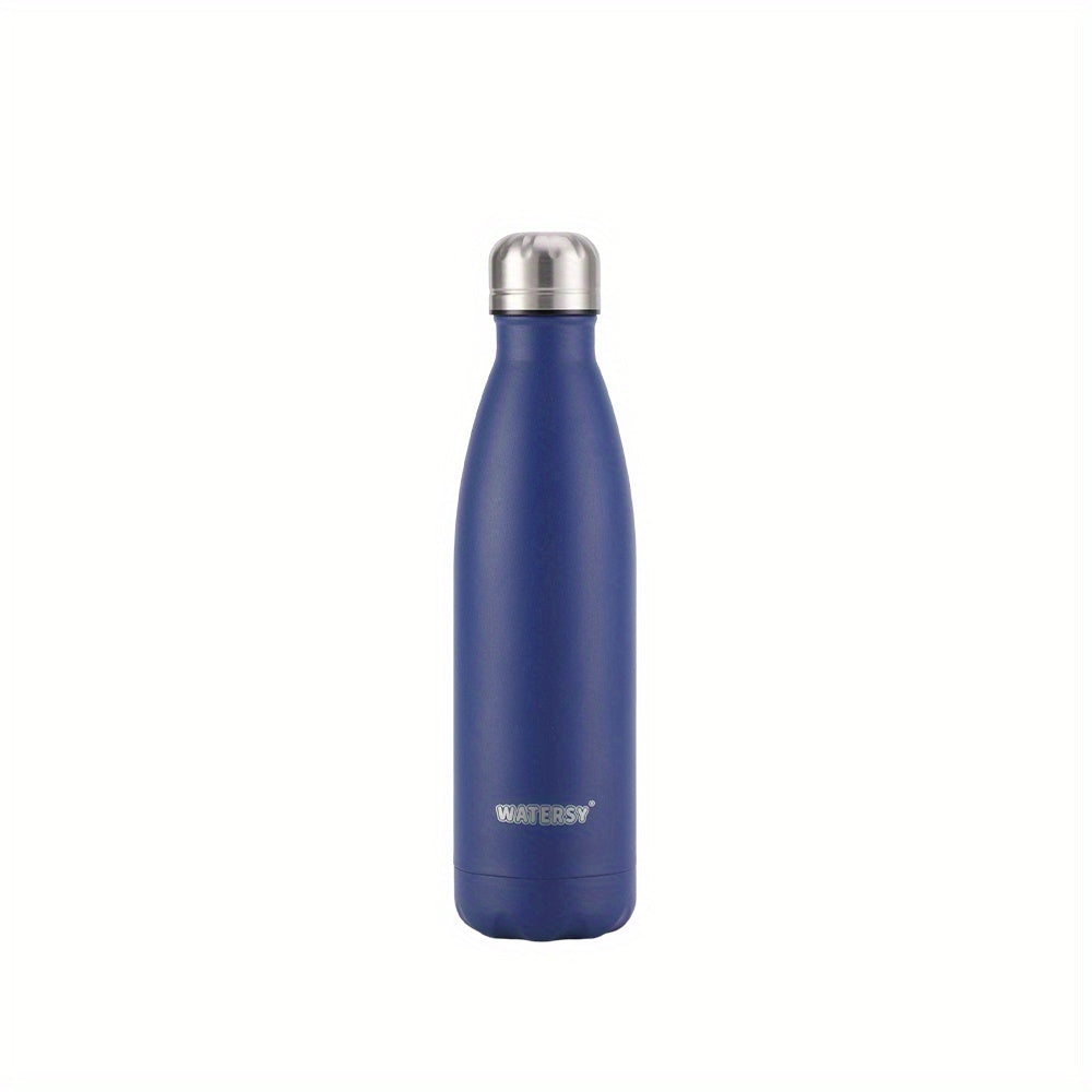 1pc Insulated Water Bottles -17oz\u002F500ml, Stainless Steel Water Bottles, Sports Water Bottles Keep Cold For 24 Hours And Hot For 12 Hours, Water Bottle For School