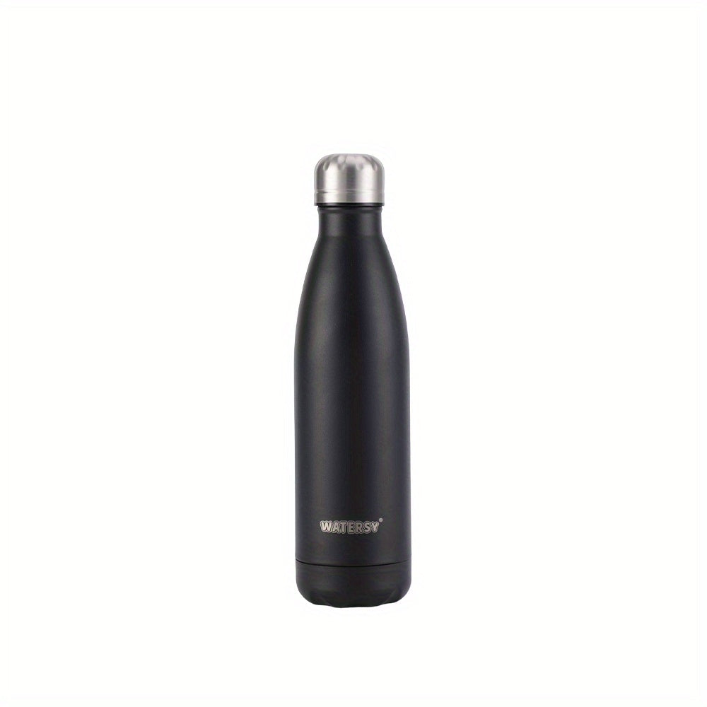 1pc Insulated Water Bottles -17oz\u002F500ml, Stainless Steel Water Bottles, Sports Water Bottles Keep Cold For 24 Hours And Hot For 12 Hours, Water Bottle For School