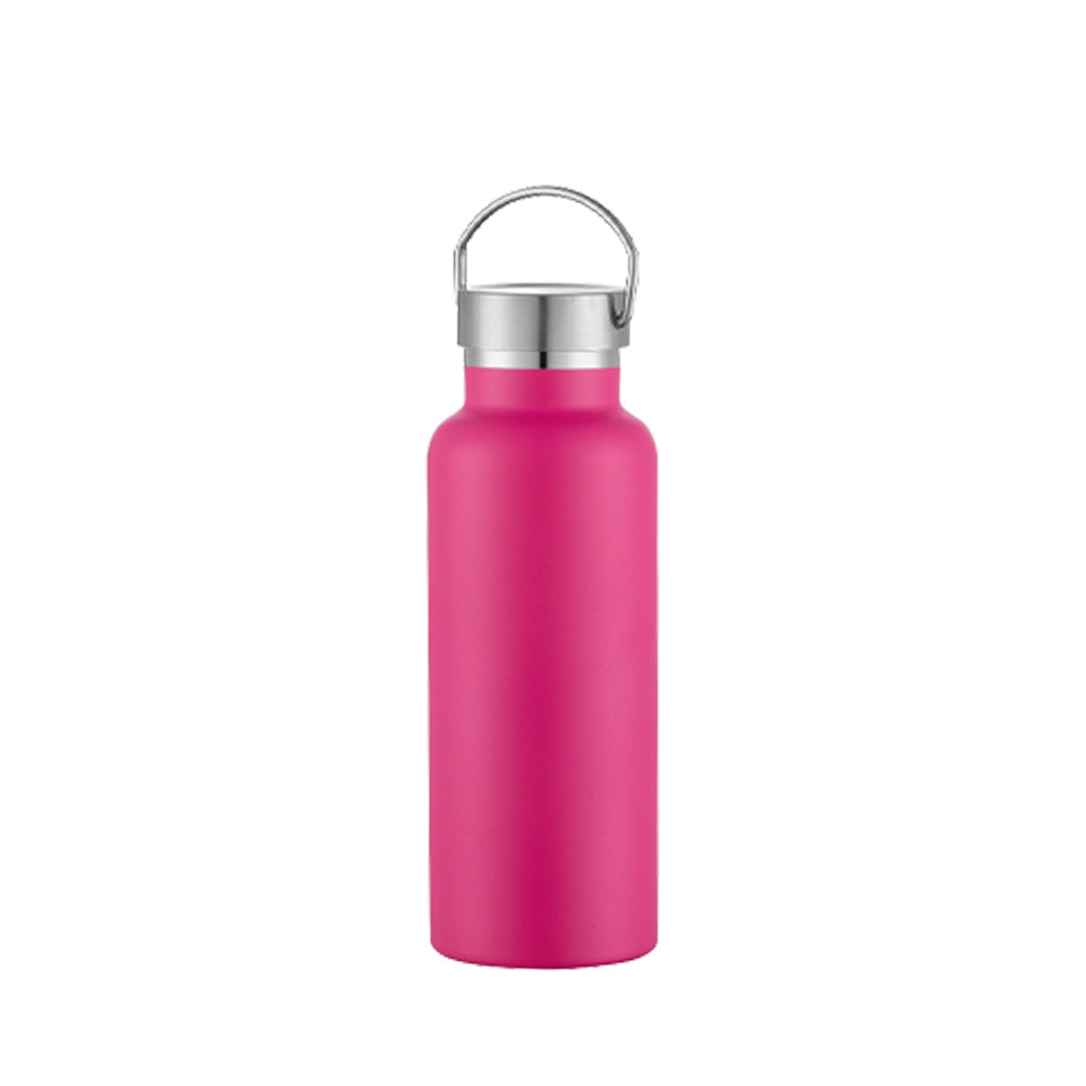 1pc Insulated Water Bottle 17oz, Stainless Steel Sports Water Bottle, Keep Cold For 24 Hours And Hot For 12 Hours, Water Bottle For School, Teacher Appreciation Gifts