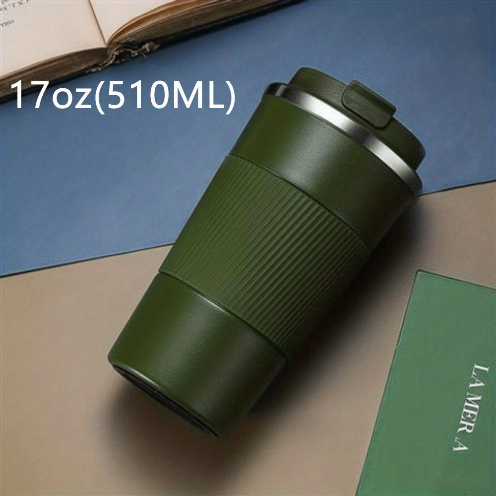 Coffee Insulating Cup Stainless Steel Cold Insulating Cup Vacuum Cup Outdoor Portable Car Carrying 304 Water Cup Coffee Cup 380ml And 510ml